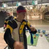 Óðinn að gera sig klárann í keppni